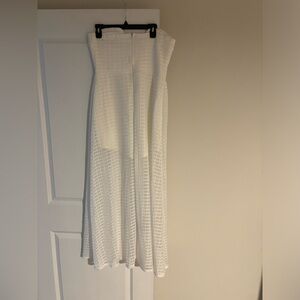 Strapless Shorts Formal Romper